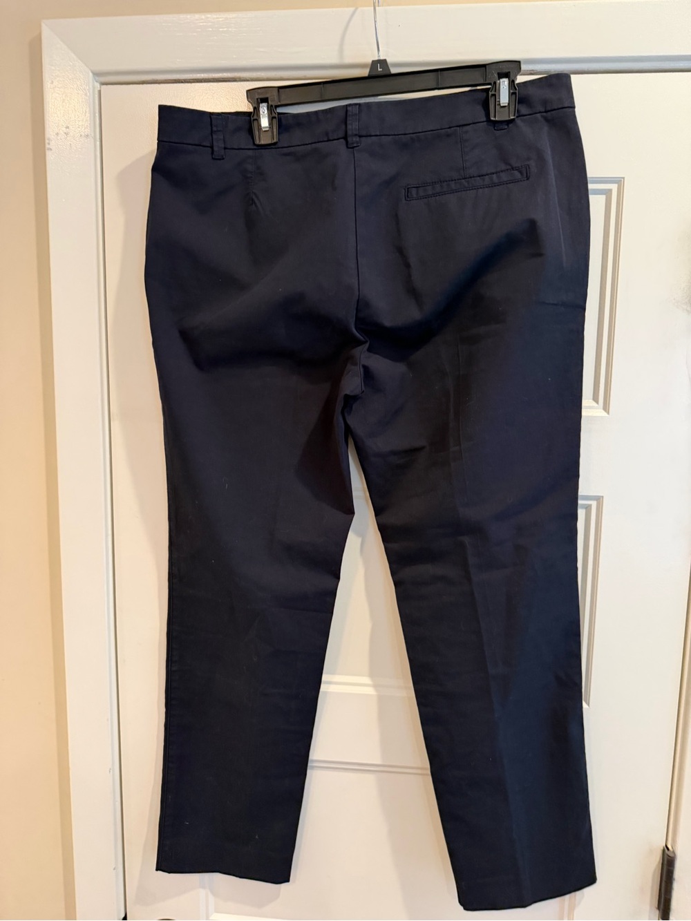 Massimo Dutti Navy Chinos – Slim Straight